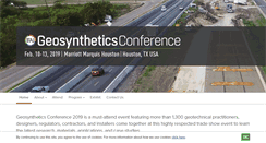 Desktop Screenshot of geosyntheticsconference.com