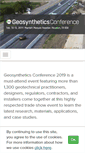 Mobile Screenshot of geosyntheticsconference.com